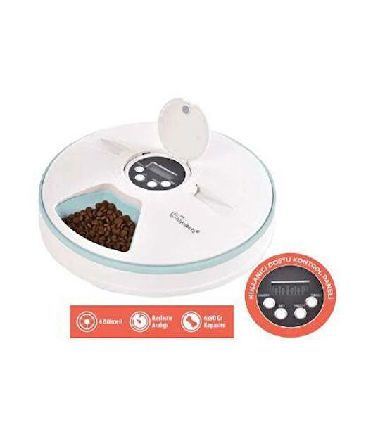 Kiwi Kedi Mama ve Su Kapları