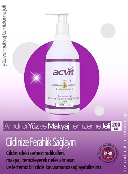 Acvit Yüz Temizleyiciler