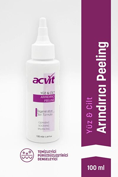 Acvit Yüz Peeling, Scrub