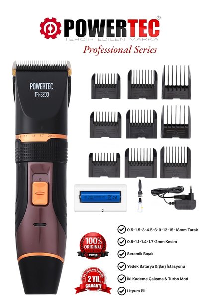 Powertec Tıraş Makinesi