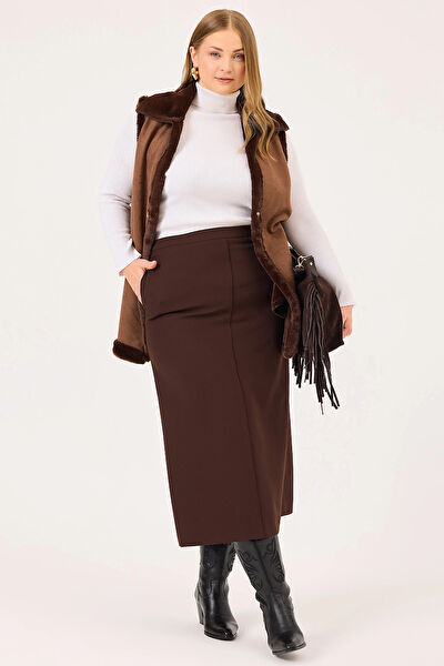 Gala-Xi Büyük Beden Etek