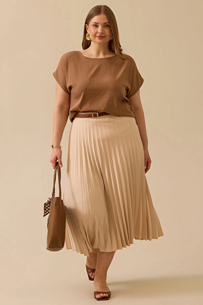 Gala-Xi Büyük Beden Etek