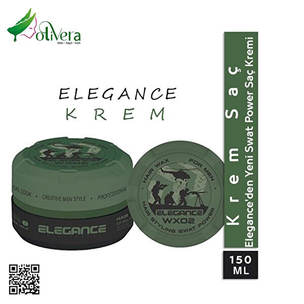 Elegance Saç Şekillendirici Krem, Wax, Jöle