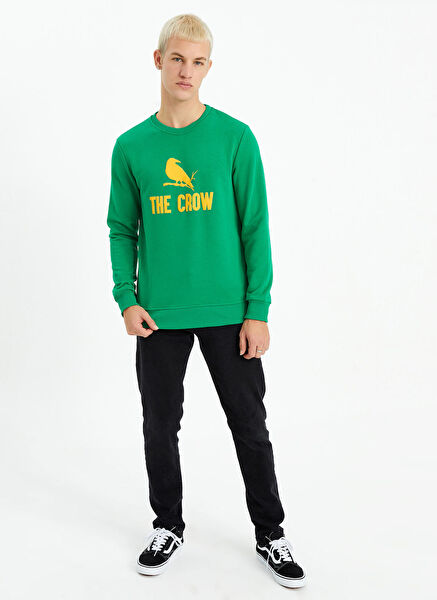 The Crow Erkek Sweatshirt