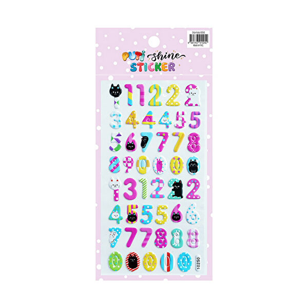 Puti Etiket, Sticker