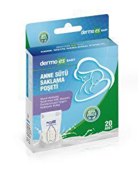 Dermoes Süt Saklama Poşeti, Kabı
