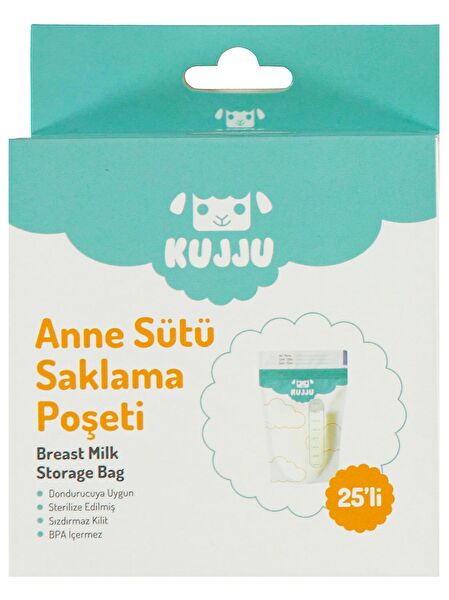 Kujju Süt Saklama Poşeti, Kabı