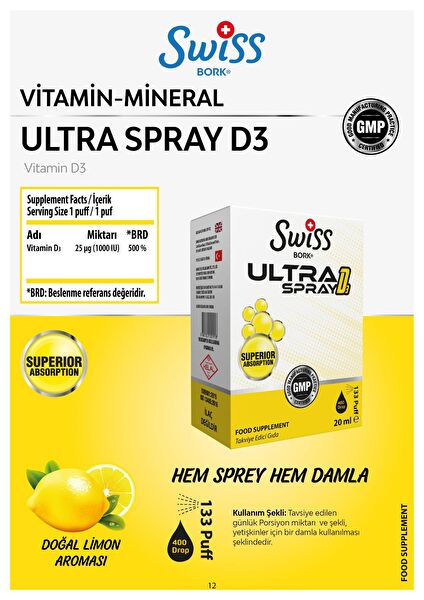 Swiss Bork Vitamin, Mineral