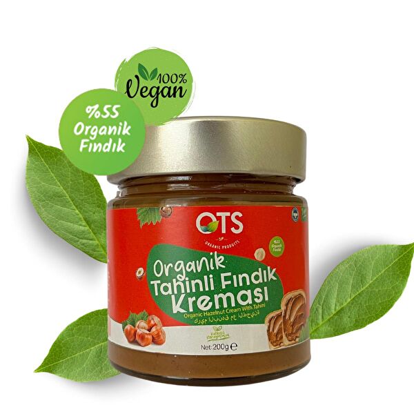 OTS ORGANİK Fındık Ezmesi