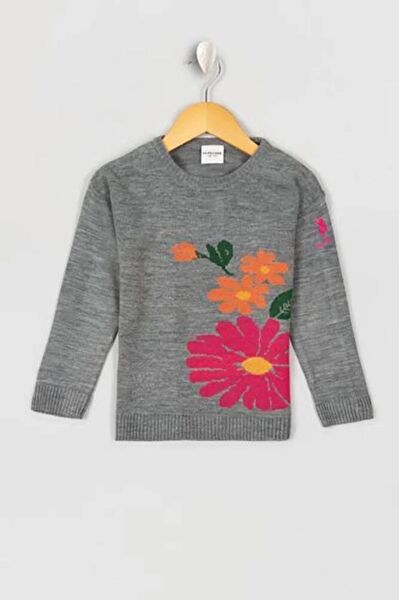 U.S. Polo Assn. Kız Çocuk Kazak