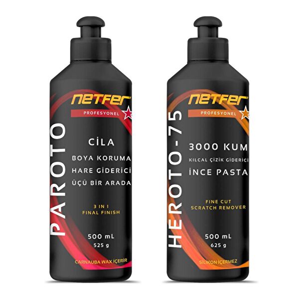 Netfer Oto Çizik Gidericiler