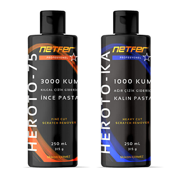 Netfer Oto Çizik Gidericiler