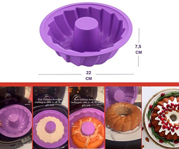 Silicolife Pasta, Kek Kalıbı