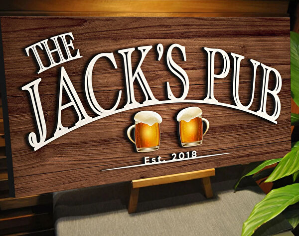 BK Gift Ahşap Tablo