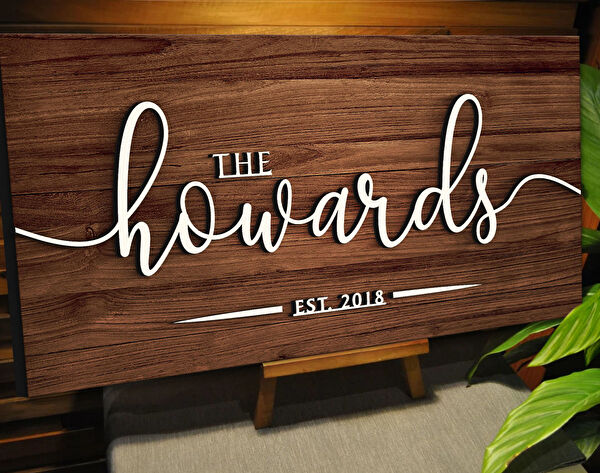 BK Gift Ahşap Tablo