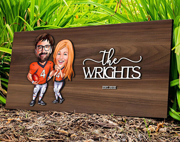 BK Gift Ahşap Tablo