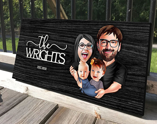 BK Gift Ahşap Tablo