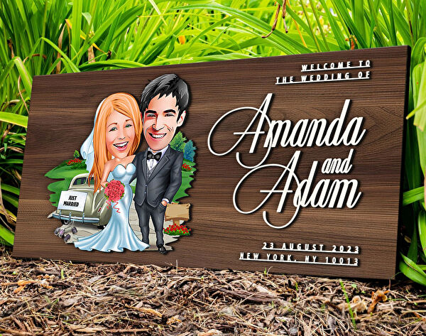 BK Gift Ahşap Tablo