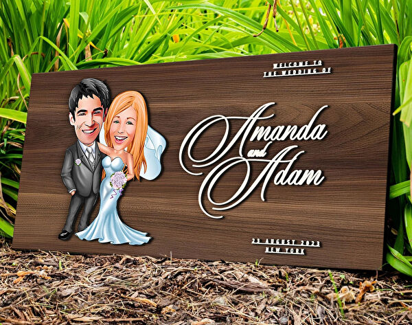 BK Gift Ahşap Tablo