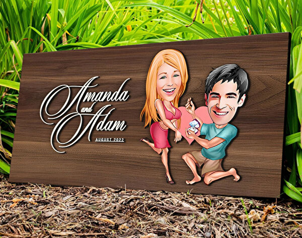 BK Gift Ahşap Tablo