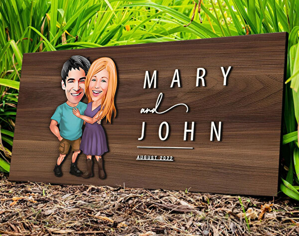 BK Gift Ahşap Tablo