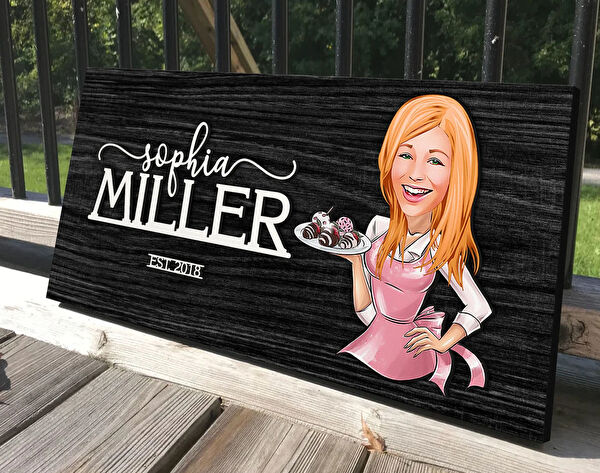 BK Gift Ahşap Tablo