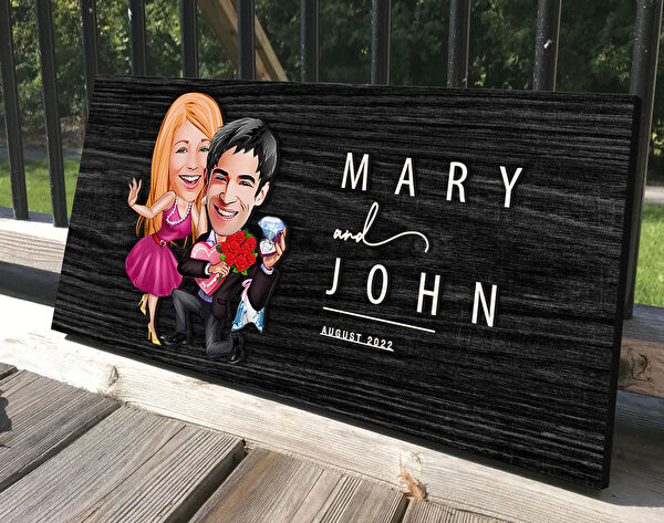 BK Gift Ahşap Tablo