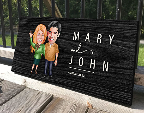 BK Gift Ahşap Tablo