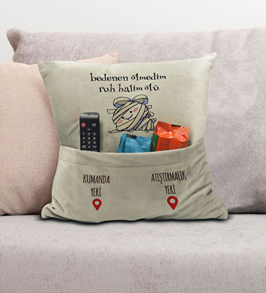 BK Gift Dekoratif Yastık, Kırlent, Kılıf