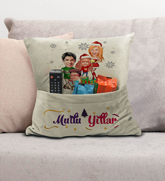 BK Gift Dekoratif Yastık, Kırlent, Kılıf