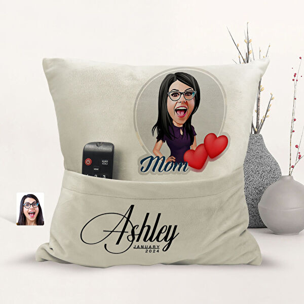 BK Gift Dekoratif Yastık, Kırlent, Kılıf