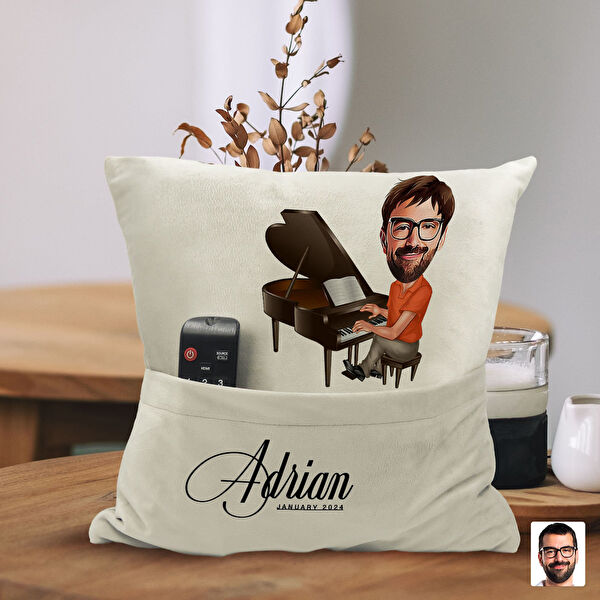 BK Gift Dekoratif Yastık, Kırlent, Kılıf