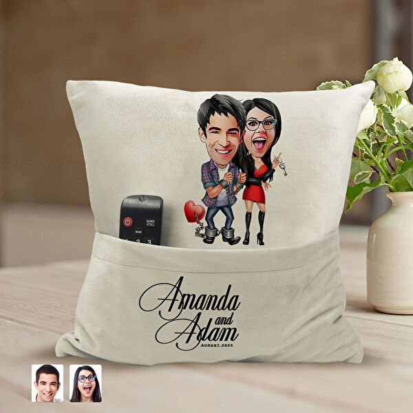 BK Gift Dekoratif Yastık, Kırlent, Kılıf