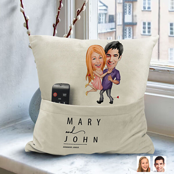 BK Gift Dekoratif Yastık, Kırlent, Kılıf