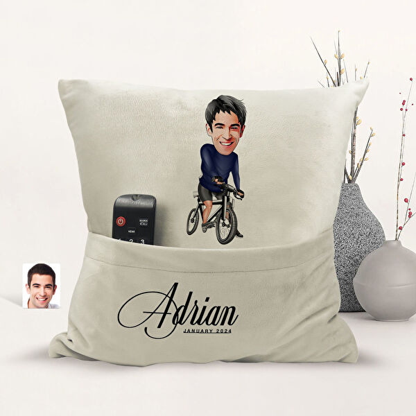 BK Gift Dekoratif Yastık, Kırlent, Kılıf