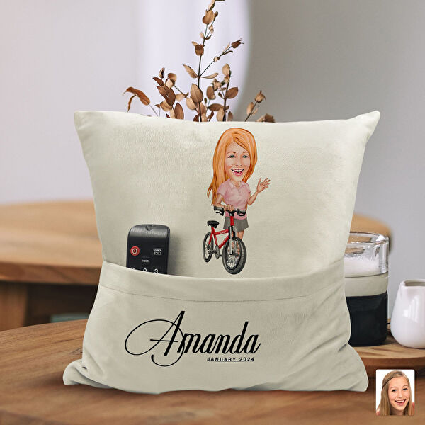 BK Gift Dekoratif Yastık, Kırlent, Kılıf