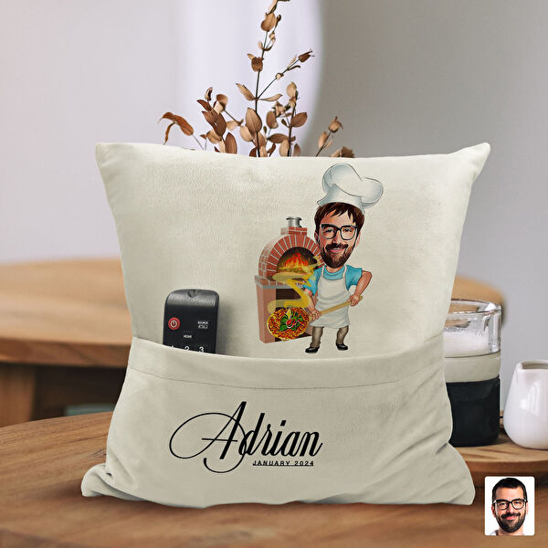 BK Gift Dekoratif Yastık, Kırlent, Kılıf