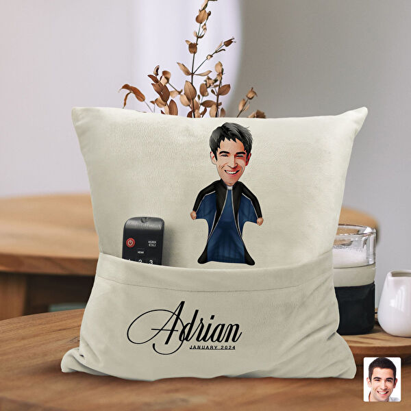 BK Gift Dekoratif Yastık, Kırlent, Kılıf