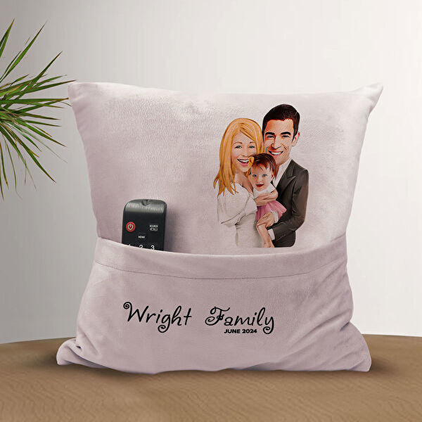 BK Gift Dekoratif Yastık, Kırlent, Kılıf