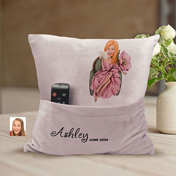 BK Gift Dekoratif Yastık, Kırlent, Kılıf