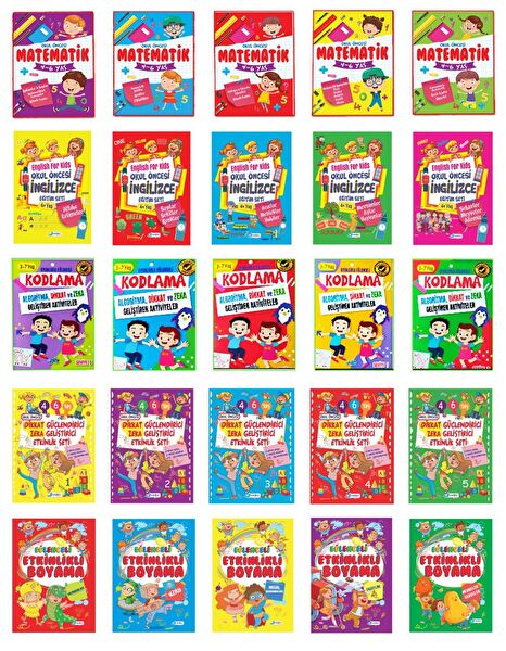 Harika Çocuk Yayınları Aktivite ve Zeka Gelişim Kitapları