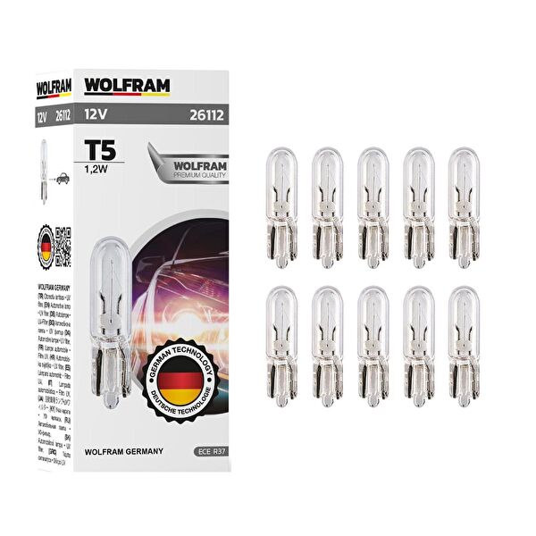 WOLFRAM Gösterge Ampulleri