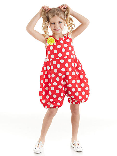 Denokids Kız Çocuk Tulum