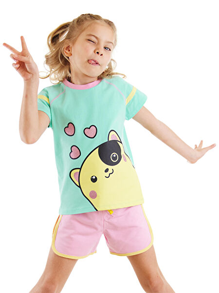 Denokids Kız Çocuk Takım