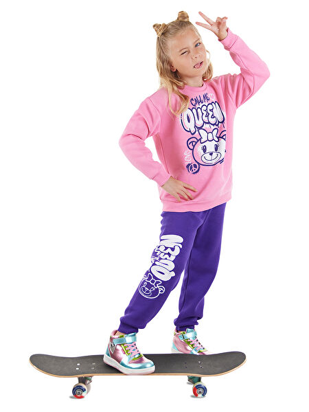 Denokids Kız Çocuk Eşofman