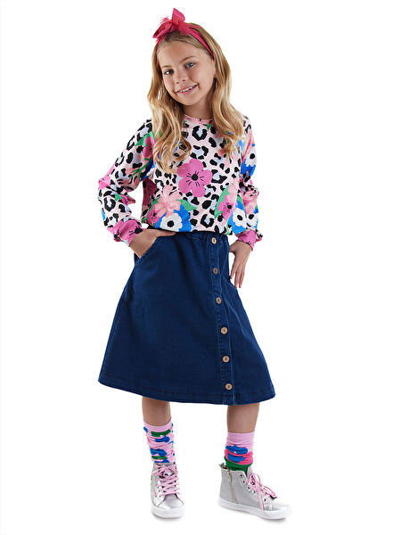 Denokids Kız Çocuk Etek