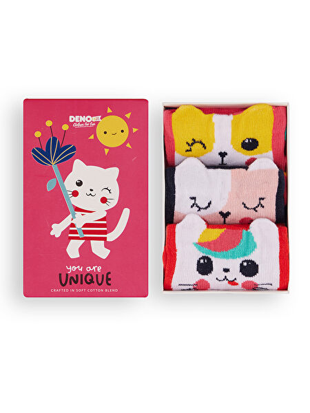Denokids Kız Çocuk Çorap
