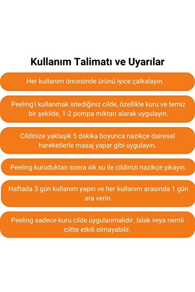 Beralife Yüz Peeling, Scrub