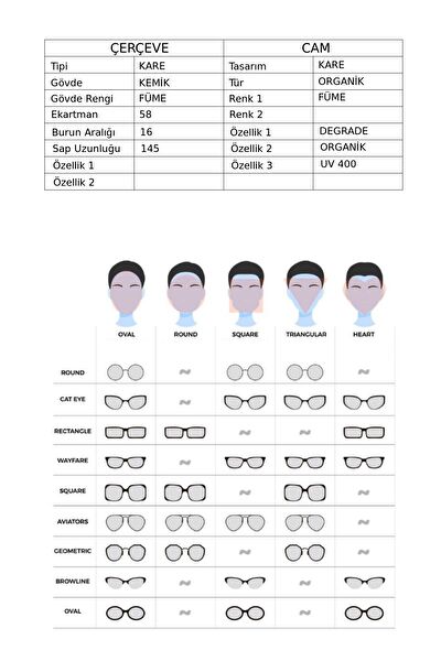 Mustang Erkek Güneş Gözlüğü