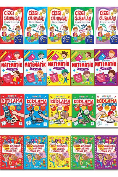 Harika Çocuk Yayınları Aktivite ve Zeka Gelişim Kitapları